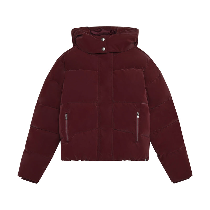 Meisjes Jacket Hood  van Indian Blue Jeans in de kleur Fig in maat 176.