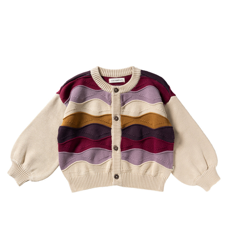 Your Wishes Patchwork Knit | Cardigan