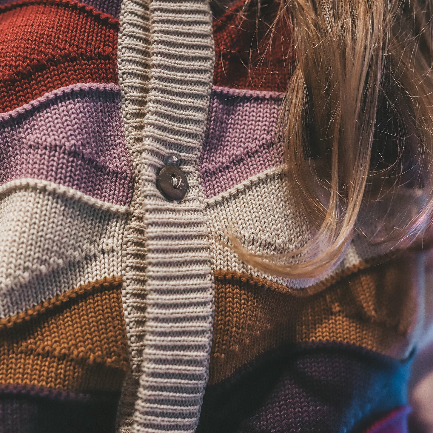 Your Wishes Patchwork Knit | Cardigan