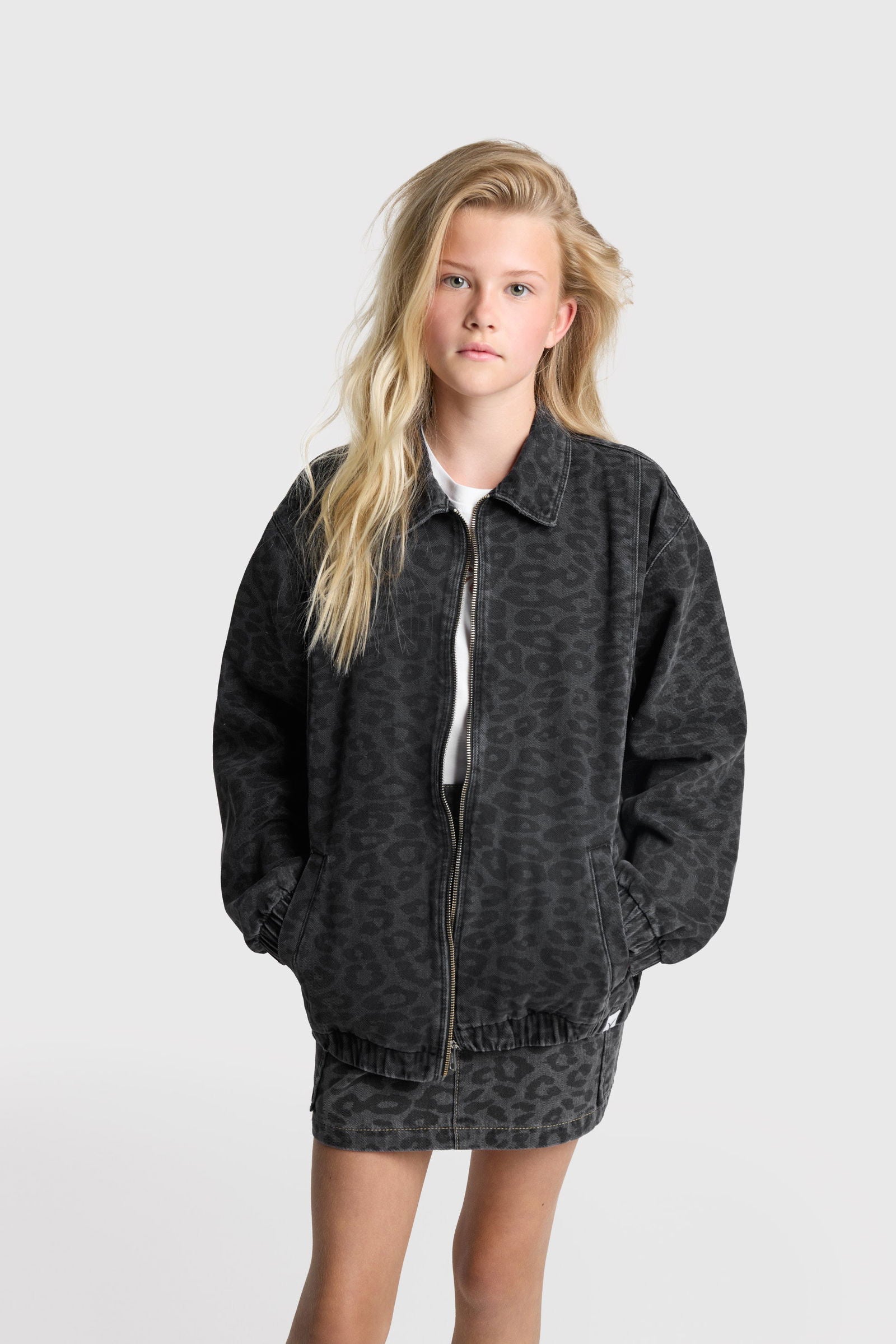 ALIX Mini ANIMAL DENIM JACKET - Bubbles & Bo