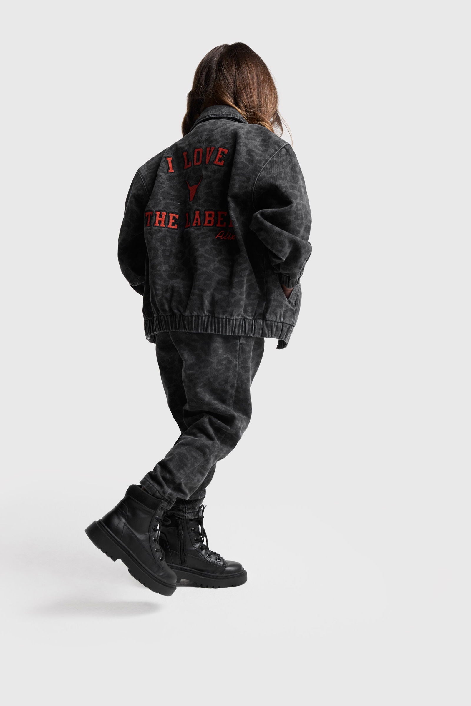 ALIX Mini ANIMAL DENIM JACKET - Bubbles & Bo