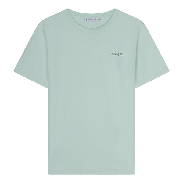 Jongens T-Shirt Justin van Ambique Kids in de kleur 137 Mint green in maat 182-188.