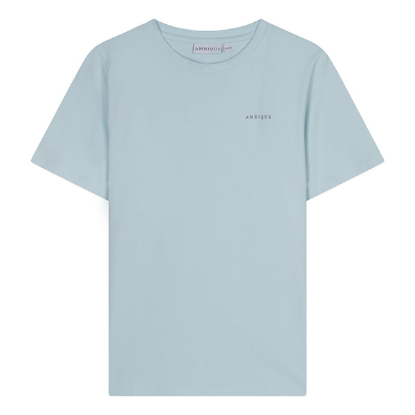 Jongens T-Shirt Justin van Ambique Kids in de kleur 134 Ice blue in maat 182-188.