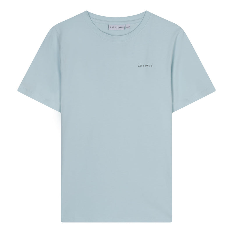 Jongens T-Shirt Justin van Ambique Kids in de kleur 134 Ice blue in maat 182-188.