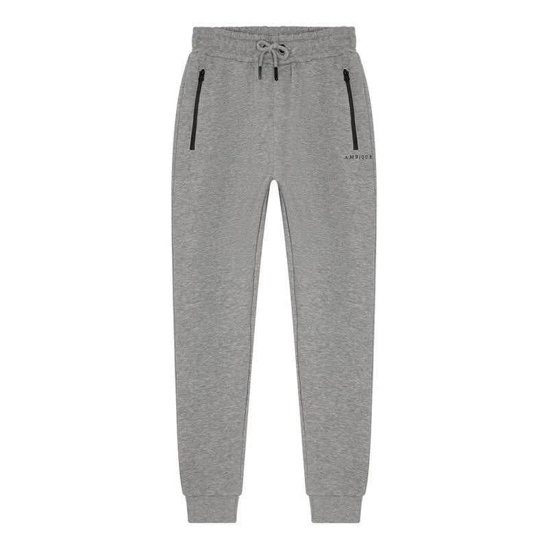 Jongens Trousers Morris van Ambique in de kleur Grey melange in maat 182-188.