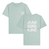 Jongens T-Shirt Damon van Ambique Kids in de kleur 133 Mint green in maat 182-188.