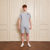 Jongens T-Shirt Glenn van Ambique Kids in de kleur 136 Grey melange in maat 182-188.