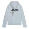 Jongens Hoodie Harvey van Ambique Kids in de kleur 134 Ice blue in maat 182-188.