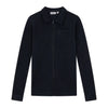 Jongens Overshirt with zip closure Owen van Ambique in de kleur Navy in maat 182-188.