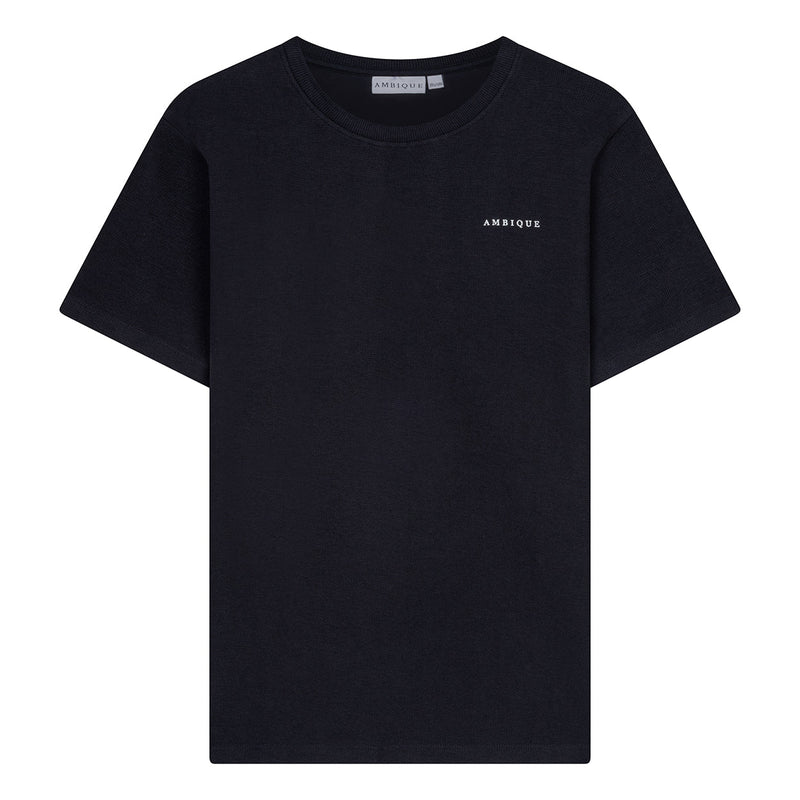Jongens T-Shirt Liam van Ambique Kids in de kleur 107 Navy in maat 182-188.