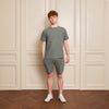 Jongens Shorts George van Ambique Kids in de kleur 104 Green in maat 182-188.