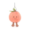 Jellycat Amuseables Peach Bag Charm