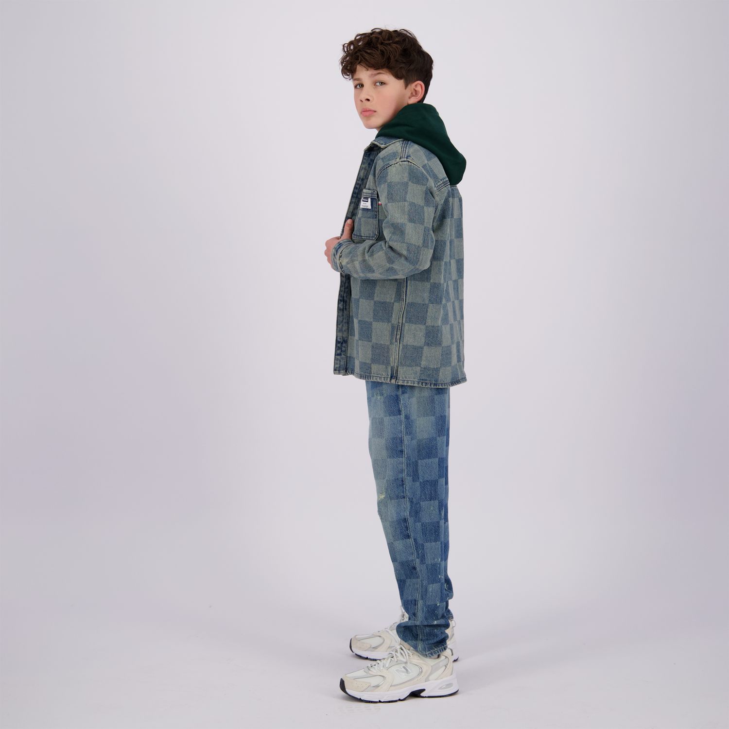 Vingino Jeans Jacket Check Louis