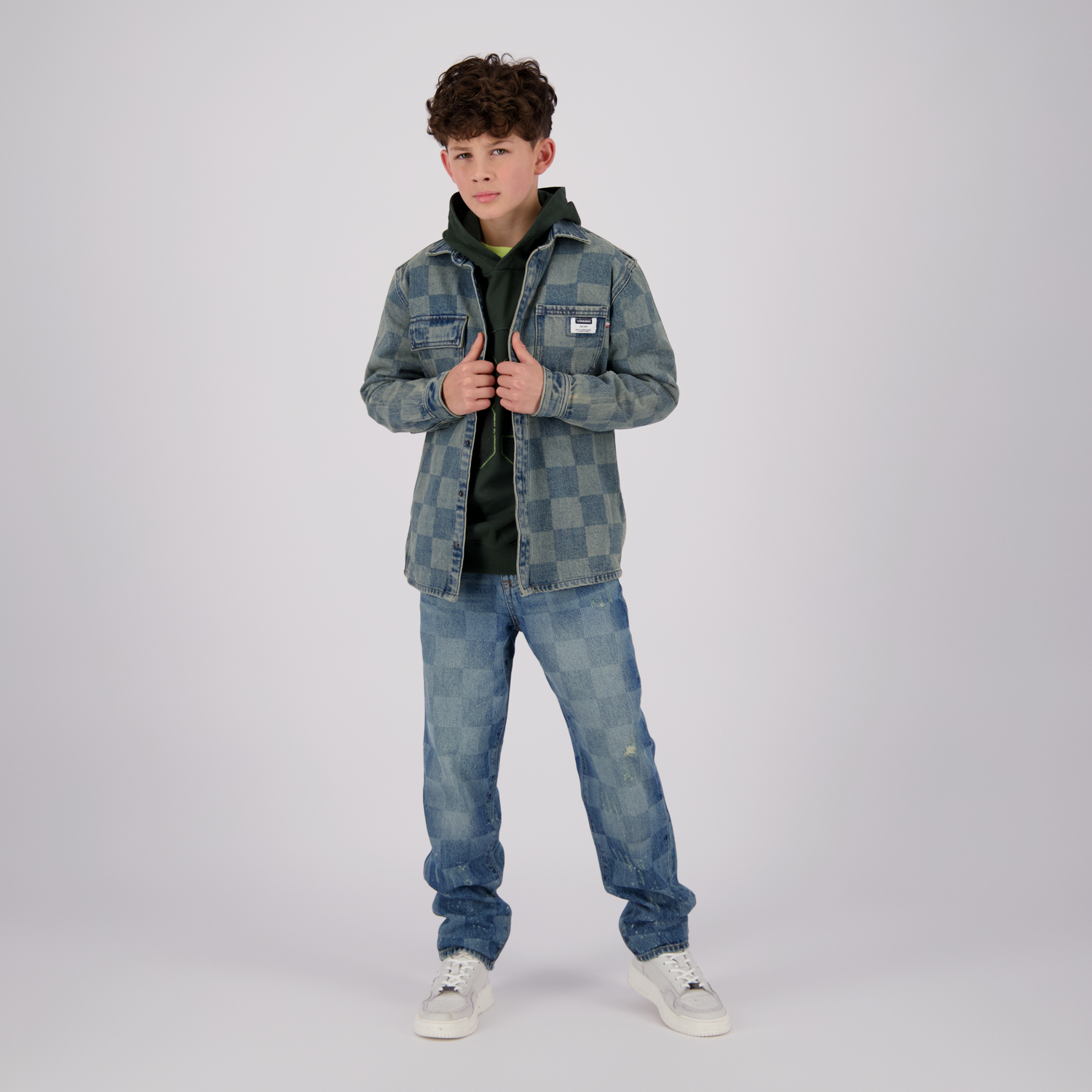 Vingino Jeans Jacket Check Louis