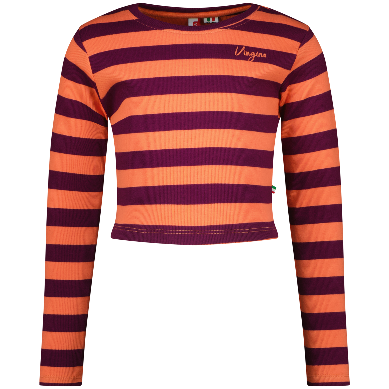 Vingino G-Basic-crop rib stripe