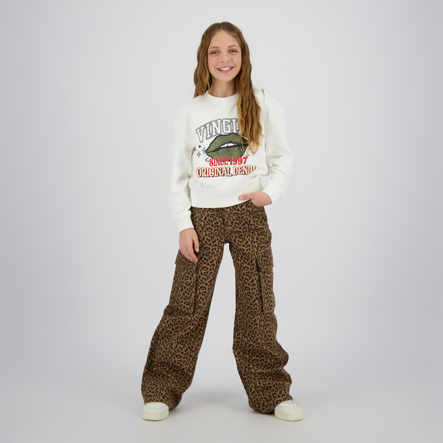 Vingino Cassie Cargo Pants Animal