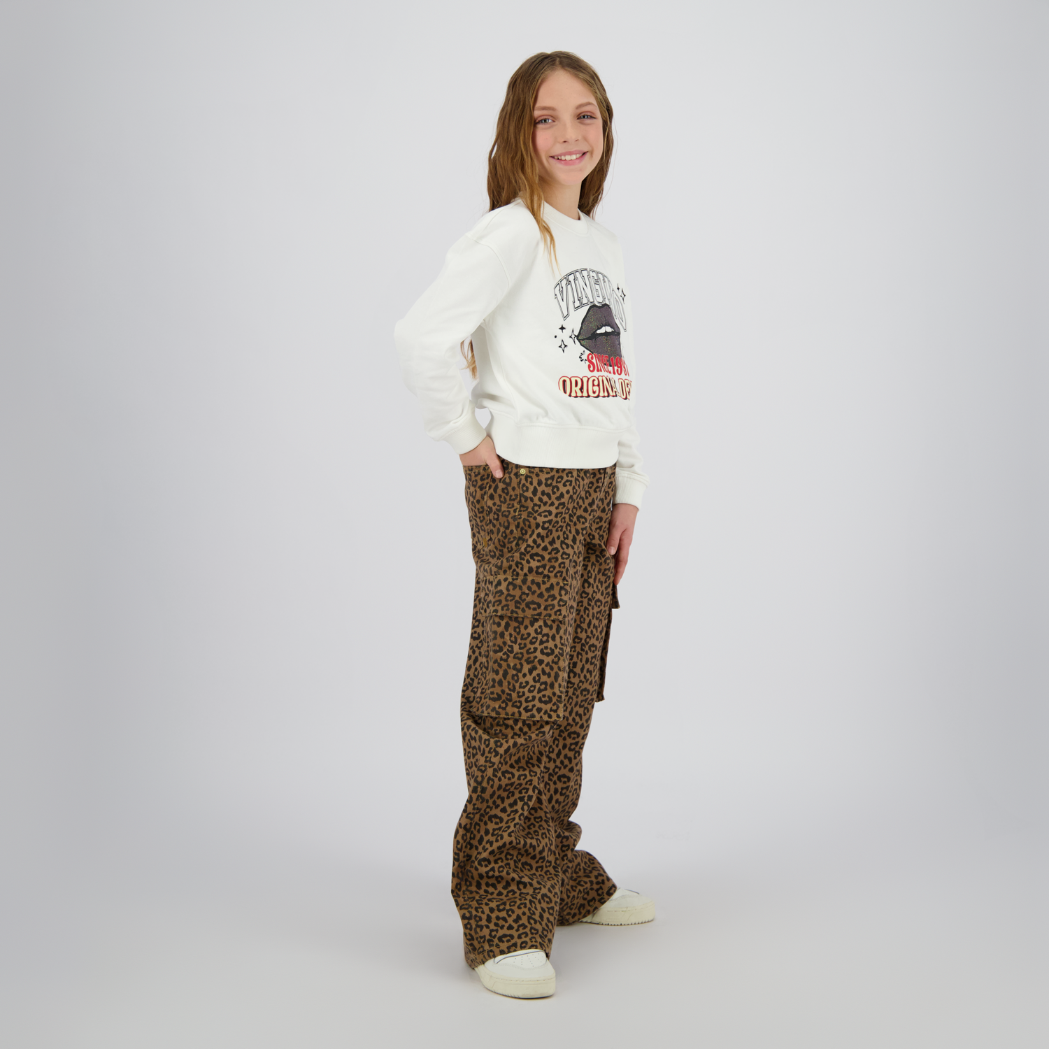 Vingino Cassie Cargo Pants Animal