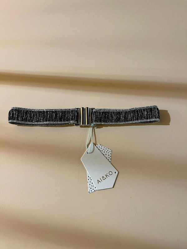 Ai & Ko Belt ELESTA PES 691 SILVER - Bubbles & Bo