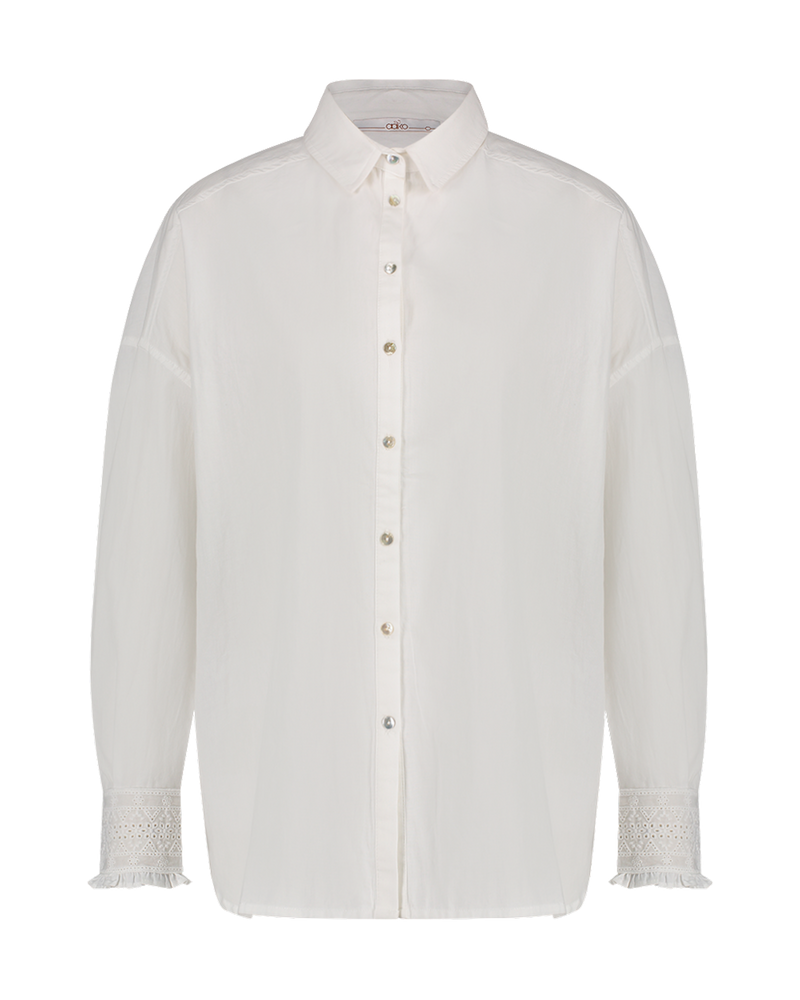 Ai & Ko Blouse CYANNA White - Bubbles & Bo