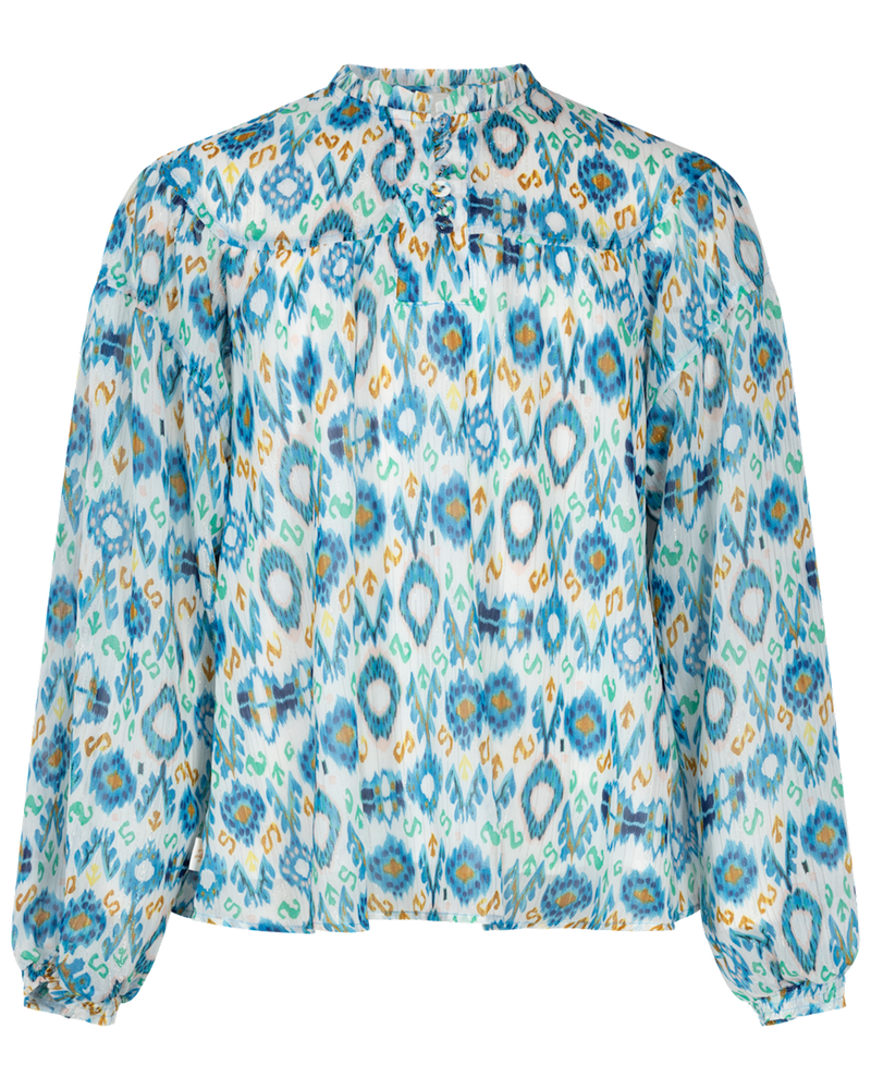 Ai & Ko Blouse ULLA IKAT - Bubbles & Bo