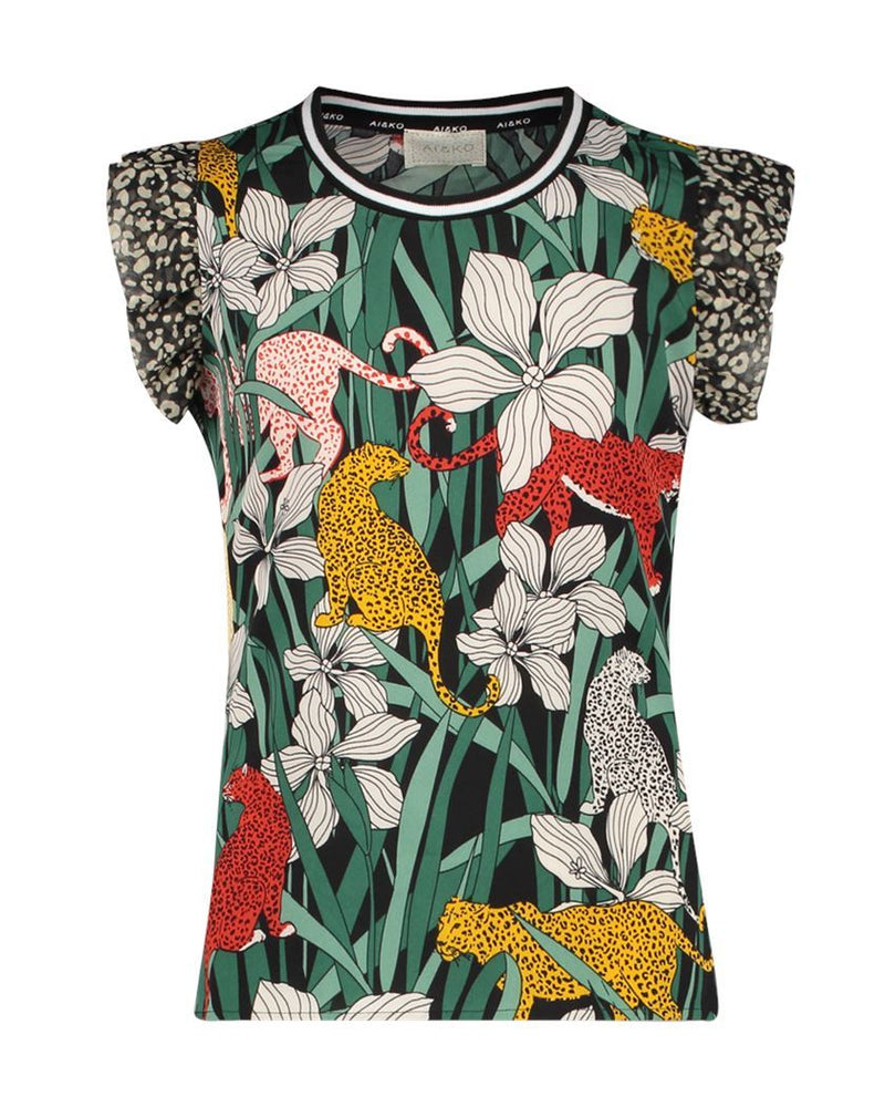 Ai & Ko Top korte mouw Deno Jungle - Bubbles & Bo