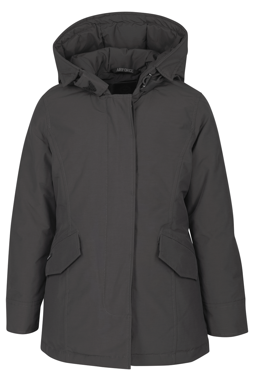 Airforce 2 Pocket Parka Gun Metal