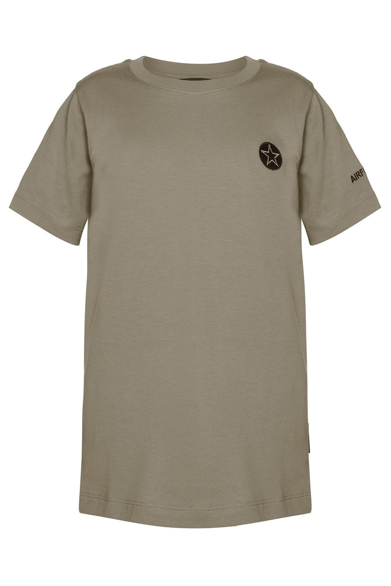Airforce EMBROIDERY OUTLINE STAR T-SHIRT - Bubbles & Bo