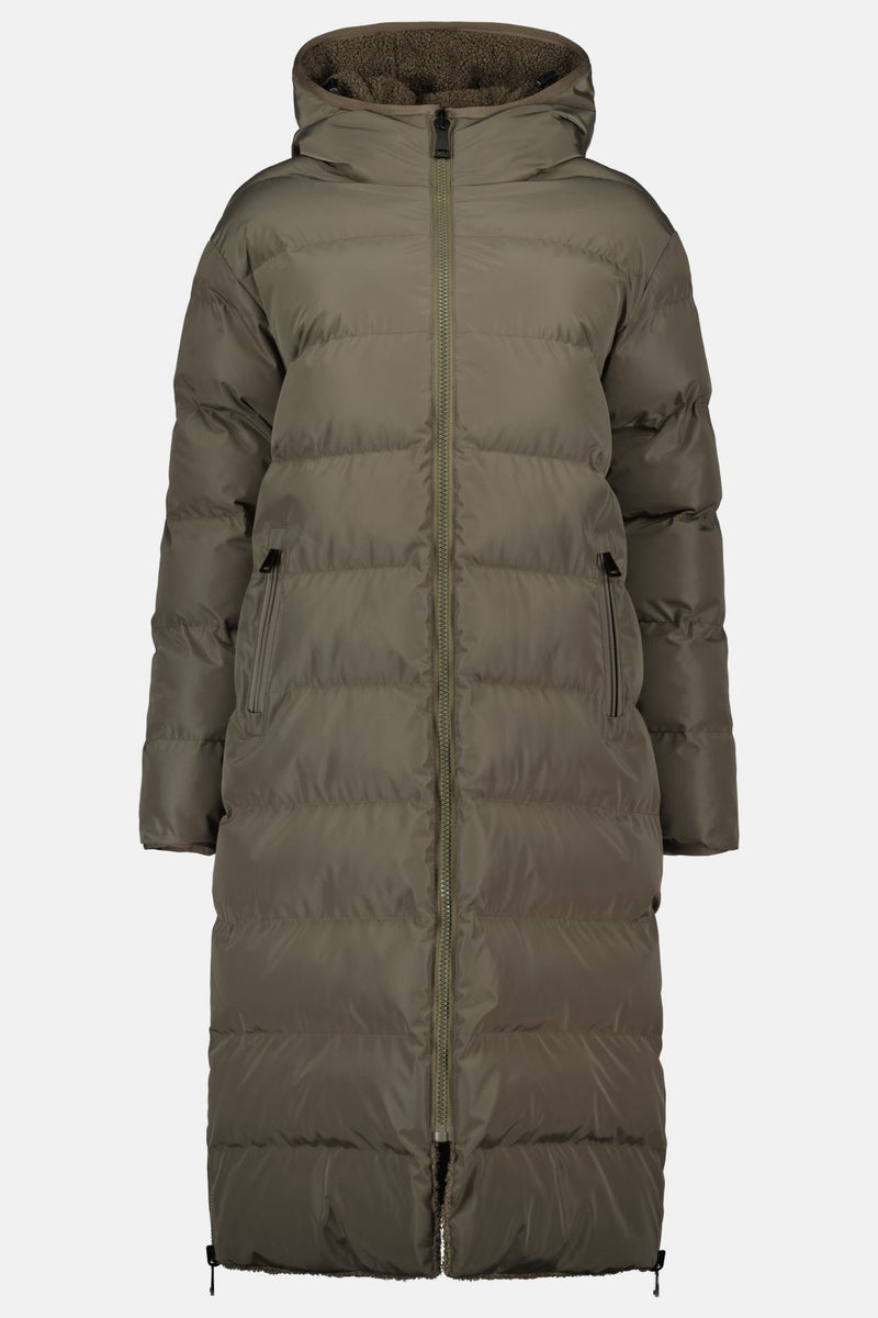 Airforce Long Reversible Teddy Jacket Brindle - Bubbles & Bo