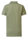 Jongens Boys Polo Short Sleeve van Petrol in de kleur Sage Green in maat 176.