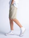Jongens Boys Denim Jogg Short Jackson coloured  van Petrol in de kleur Eucalyptus in maat 176.
