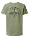 Jongens Boys T-Shirt SS Round Neck van Petrol in de kleur Sage Green in maat 176.