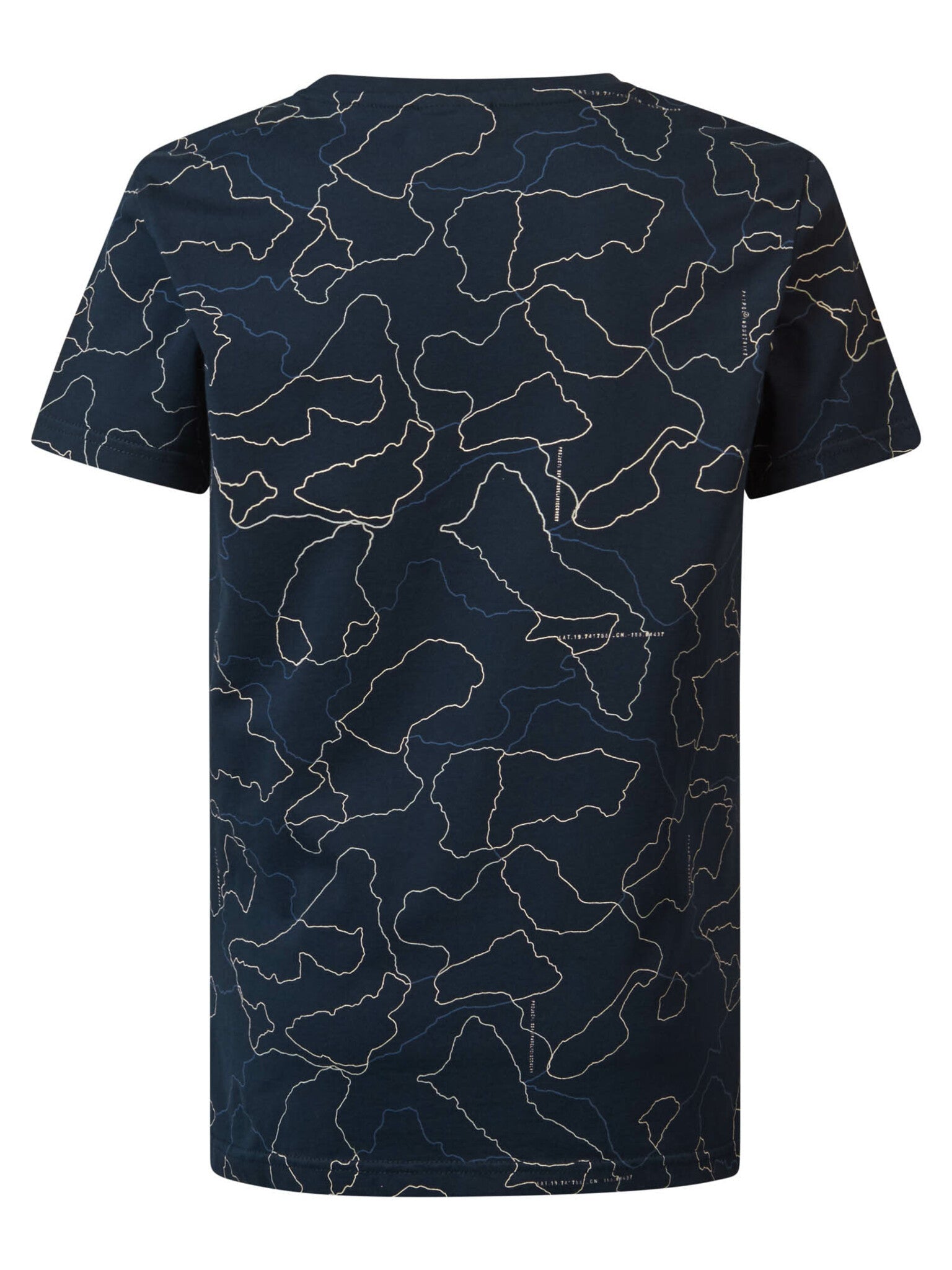 Jongens Boys T-Shirt SS van Petrol in de kleur Navy Blue in maat 176.