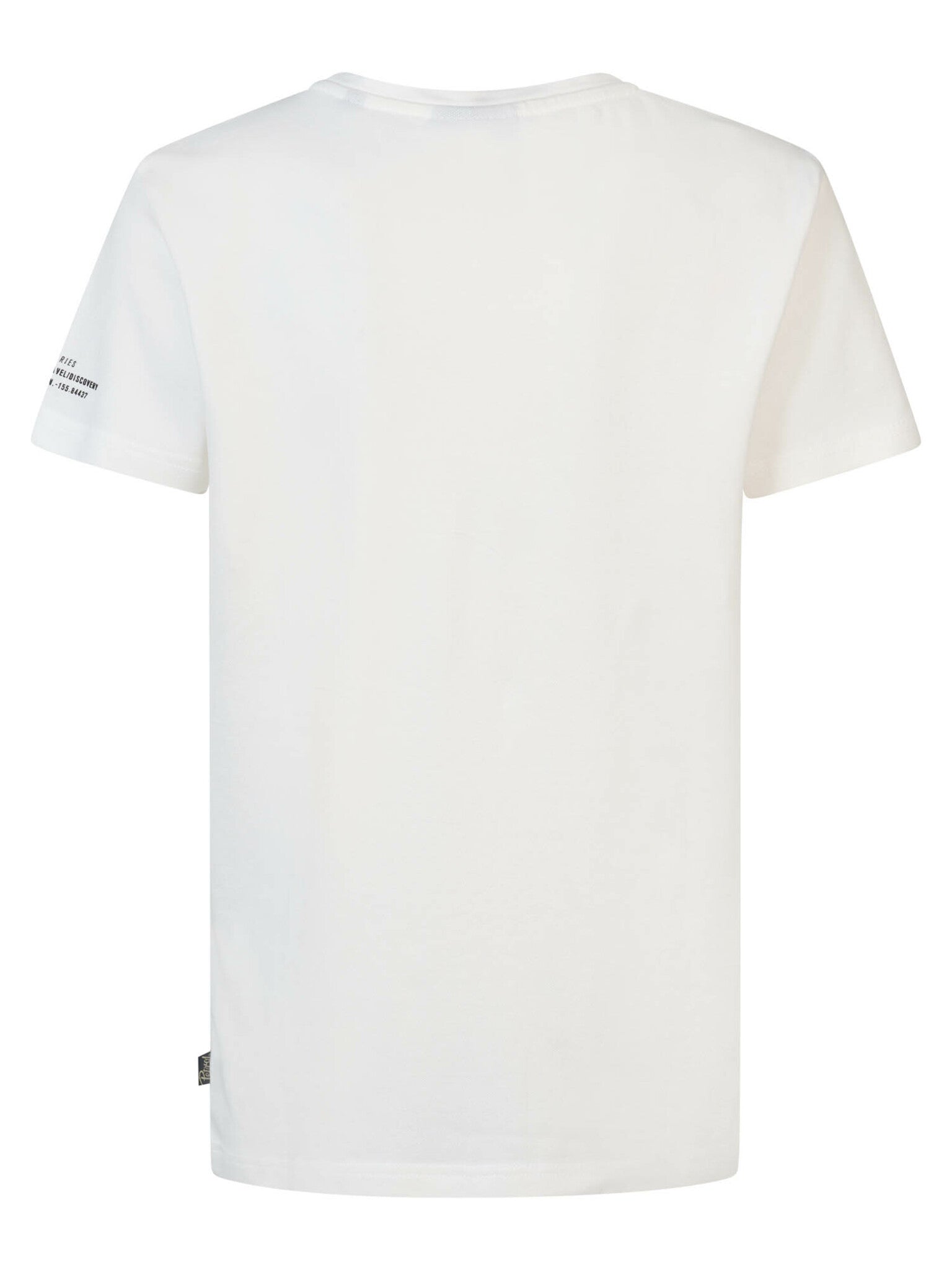 Jongens Boys T-Shirt SS van Petrol in de kleur Bright White in maat 176.