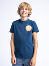 Jongens Boys T-Shirt SS Classic Print van Petrol in de kleur Petrol Blue in maat 176.