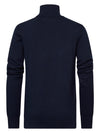 Jongens Knitwear Collar Basic van Petrol in de kleur Midnight Navy  in maat 164.