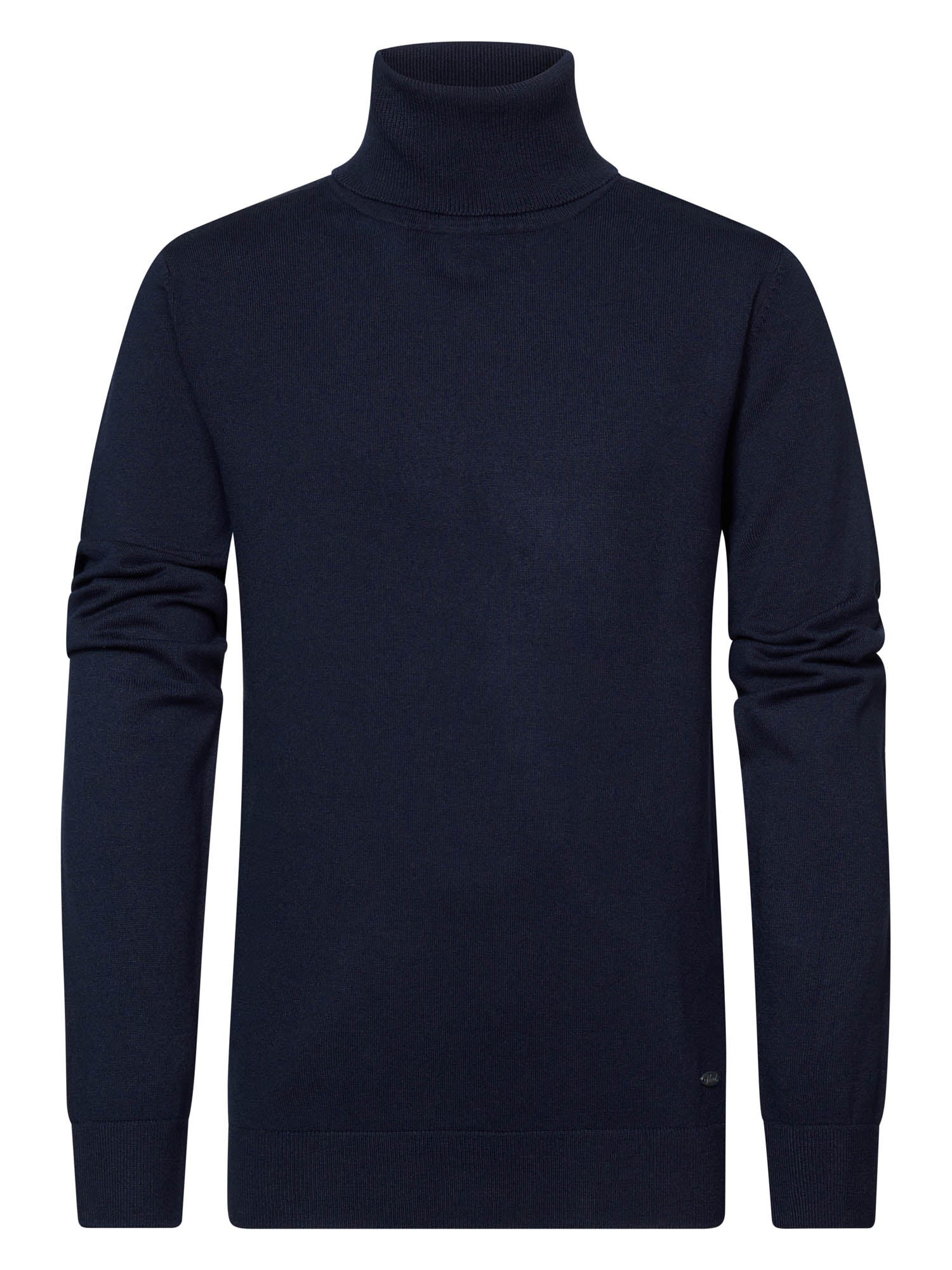 Petrol Knitwear Collar Basic