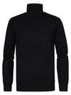 Jongens Knitwear Collar Basic van Petrol in de kleur Dark Black in maat 164.
