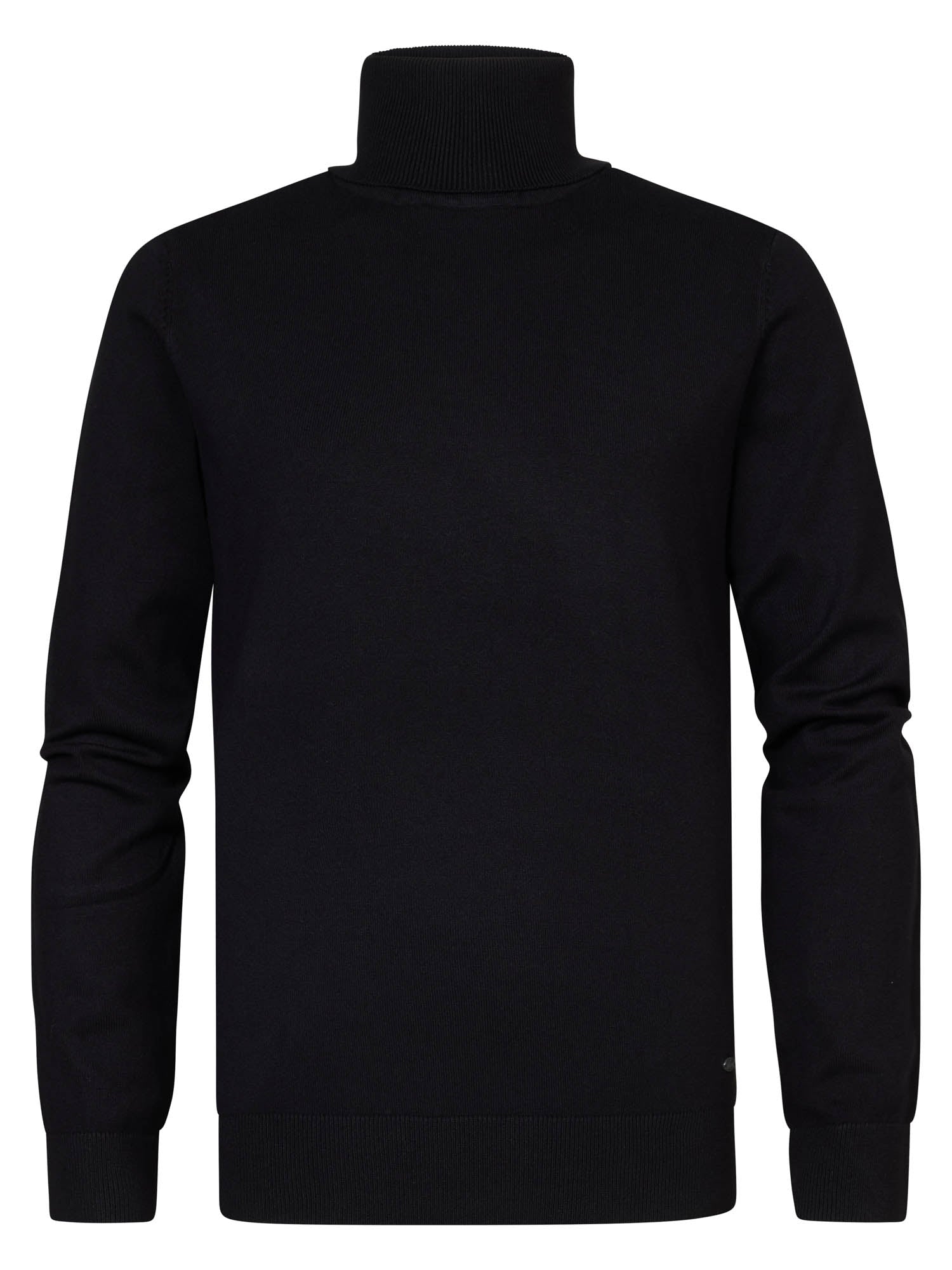 Petrol Knitwear Collar Basic