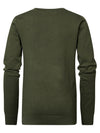 Jongens Knitwear Round Neck Basic van Petrol in de kleur Hunter Green in maat 164.