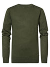 Jongens Knitwear Round Neck Basic van Petrol in de kleur Hunter Green in maat 164.