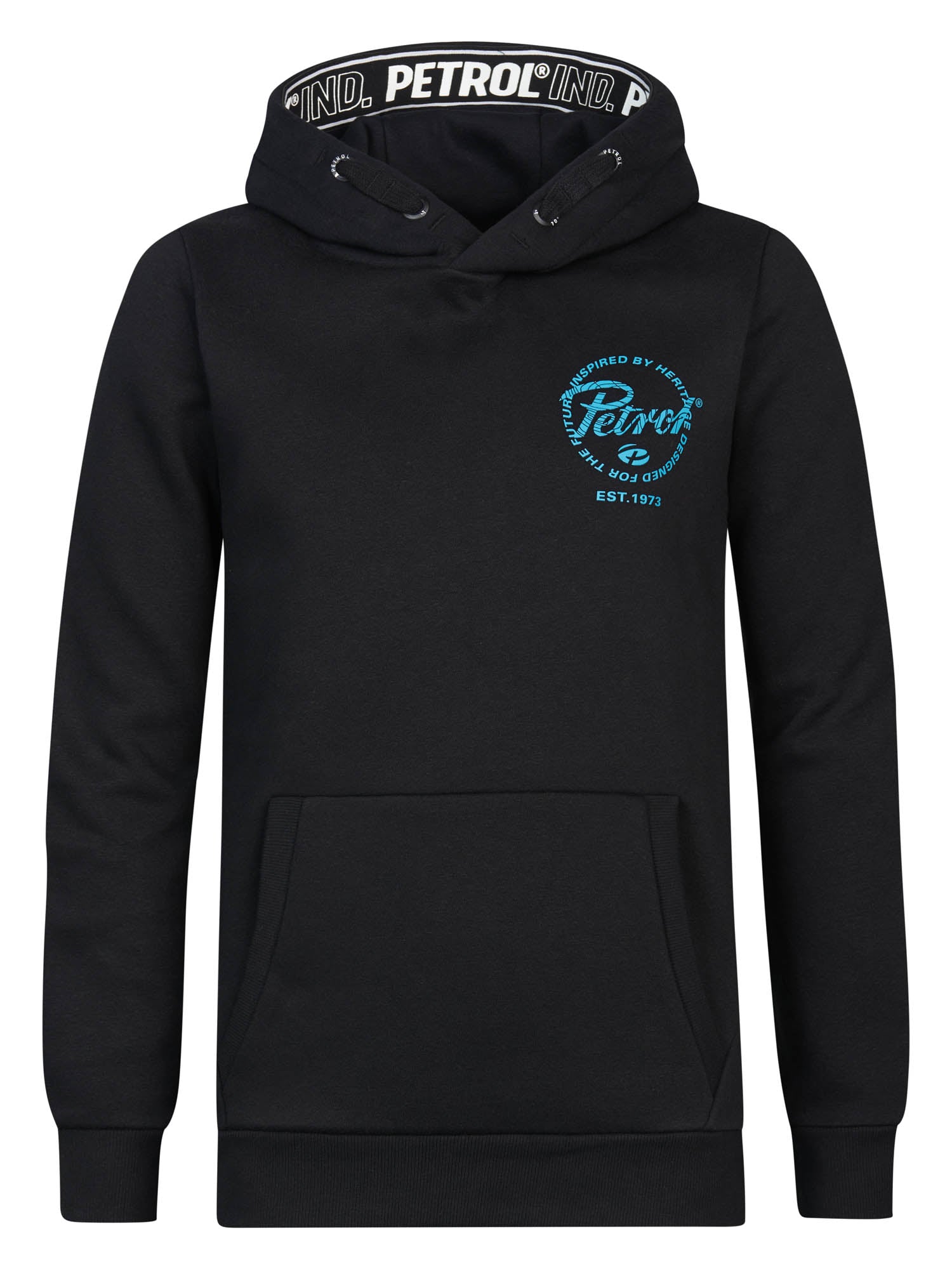Petrol Sweater Hooded Zip
