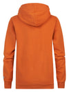 Jongens Sweater Hooded Print van Petrol in de kleur Orange Rust in maat 164.