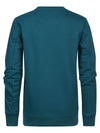 Jongens Sweater Round Neck van Petrol in de kleur Dark Cyaan in maat 164.