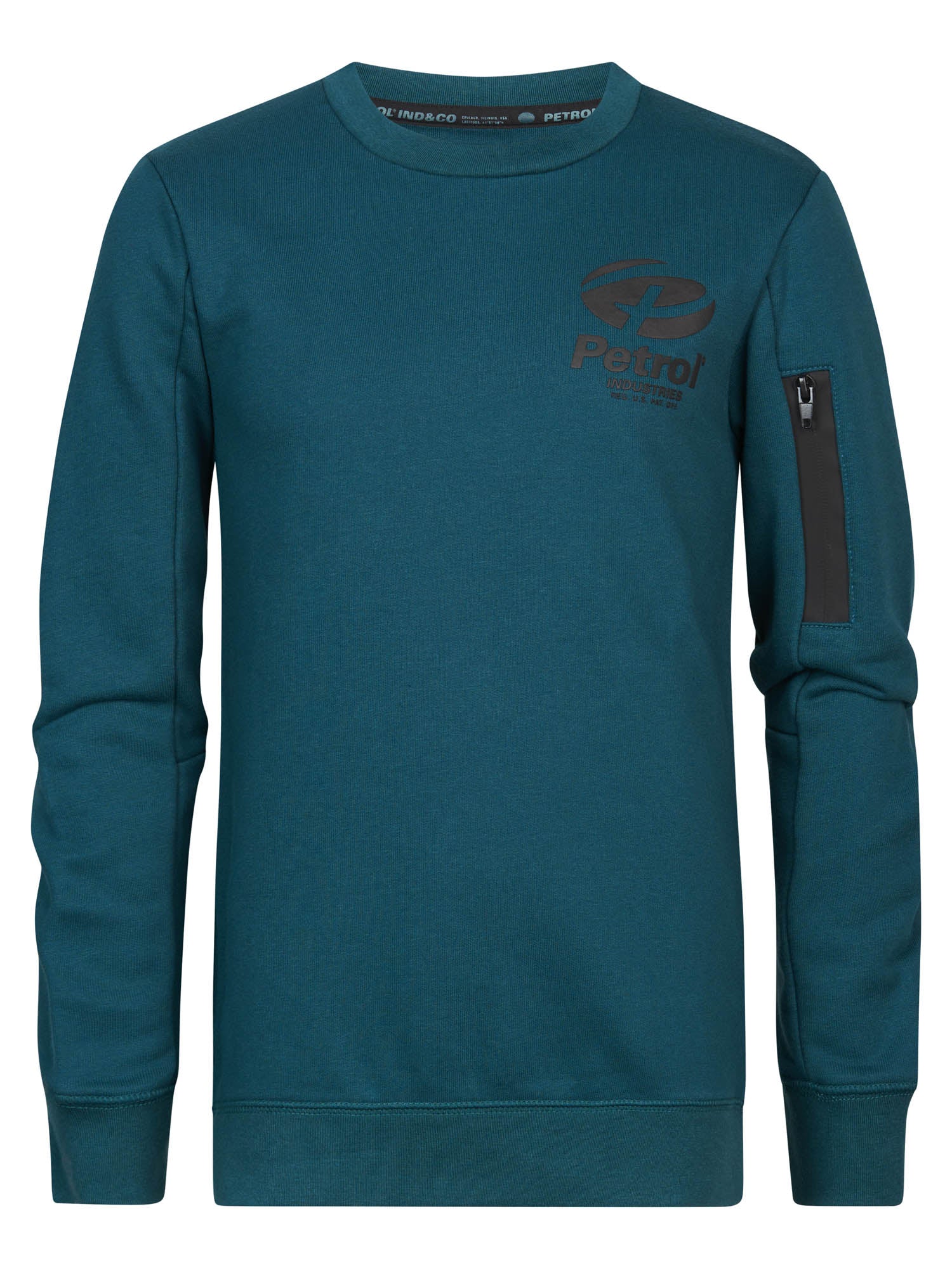 Petrol Sweater Round Neck