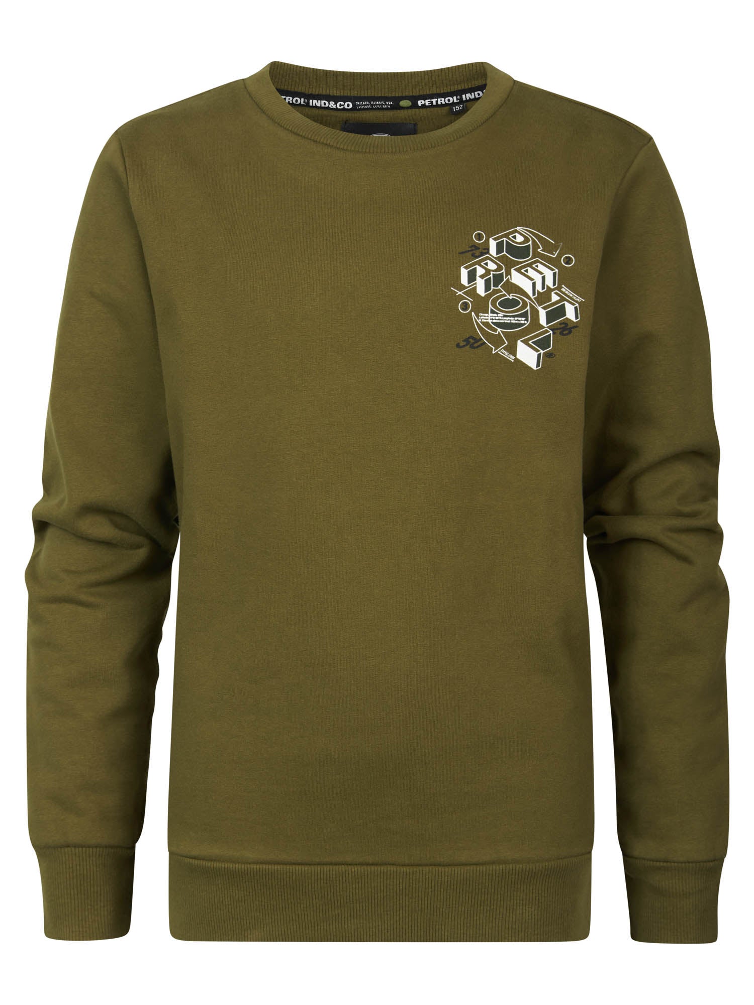Petrol Sweater Round Neck
