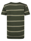 Jongens T-Shirt SS Round Neck van Petrol in de kleur Hunter Green in maat 164.