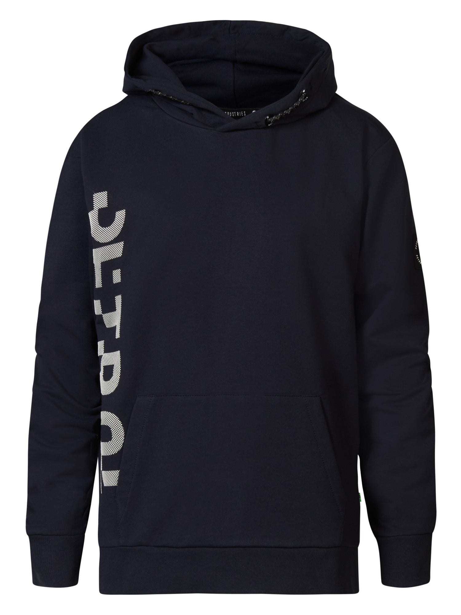 Jongens Boys Sweater Hooded van Petrol in de kleur Sky Captain in maat 176.