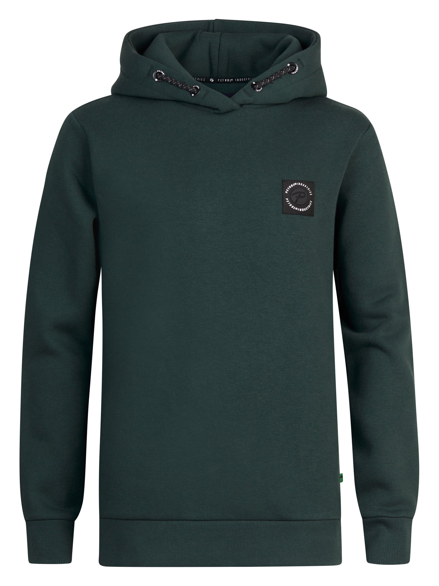 Jongens Boys Sweater Hooded van Petrol in de kleur Bottle in maat 176.