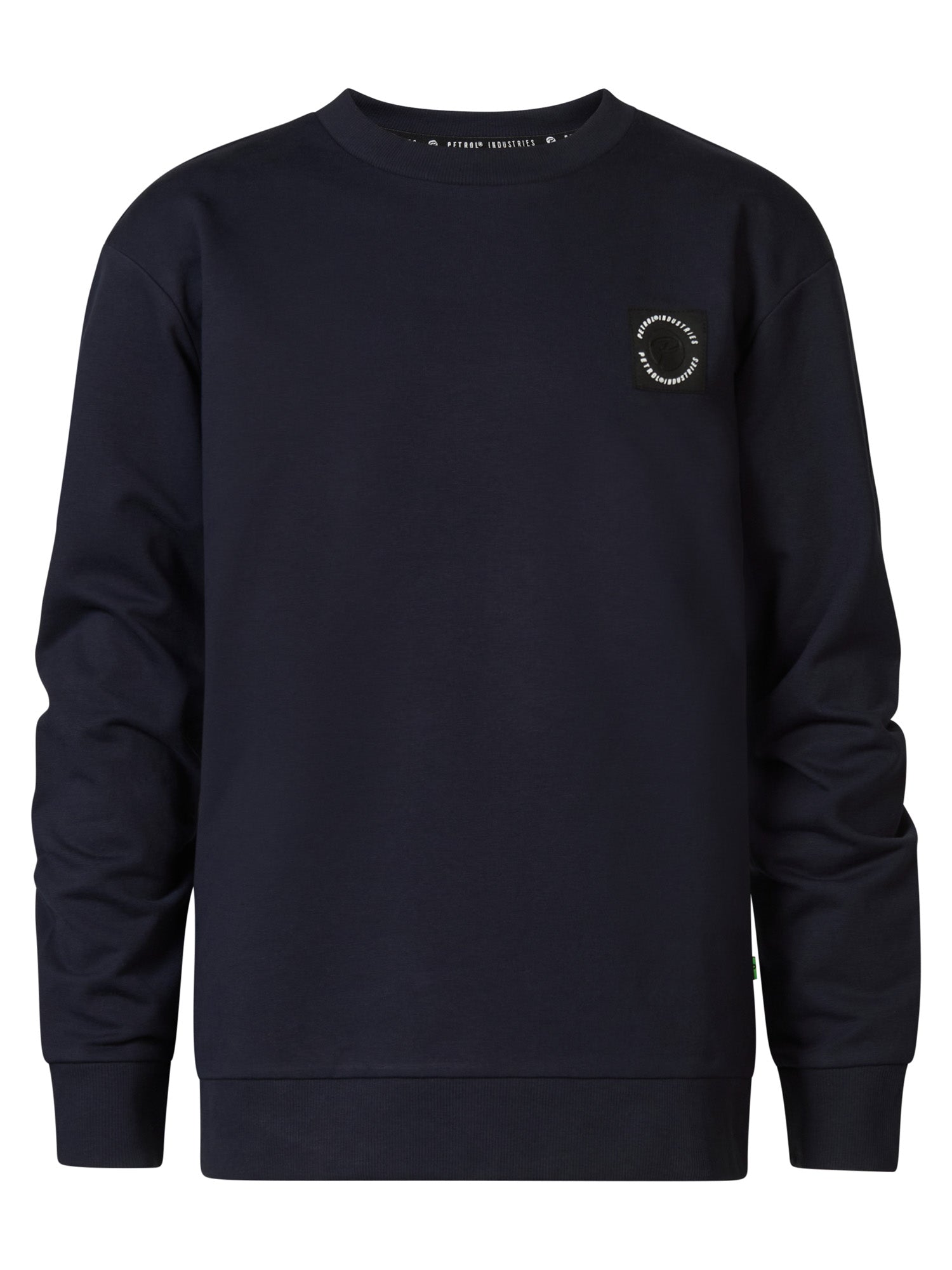 Jongens Boys Sweater Round Neck van Petrol in de kleur Sky Captain in maat 176.