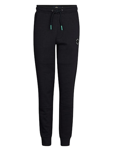 Jongens Non Denim Jogging van Petrol in de kleur Deep Black in maat 176.